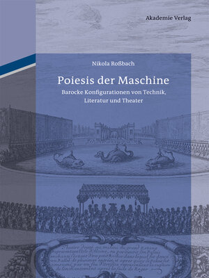 cover image of Poiesis der Maschine